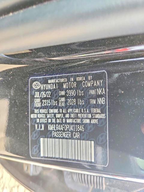 2023 Hyundai Elantra მანქანა იყიდება აუქციონზე, vin: KMHLR4AF0PU411846, აუქციონის ნომერი: 59007786