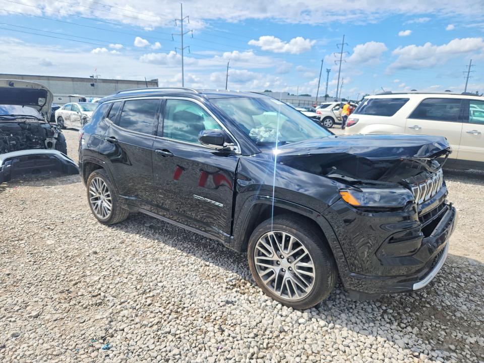 Продажа на аукционе авто 2022 Jeep Compass, vin: 3C4NJDCB1NT100965, номер лота: 57828626
