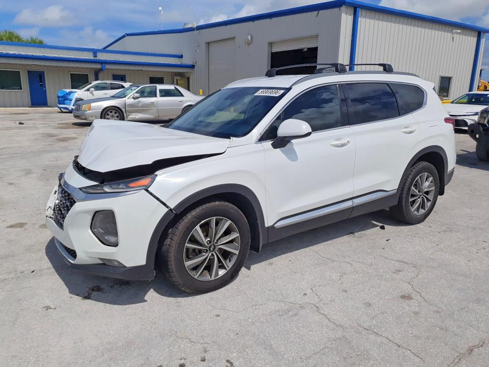56869696 :رقم المزاد ، 5NMS33AD8KH059321 vin ، 2019 Hyundai Santa Fe مزاد بيع