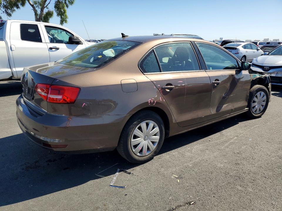 2015 Volkswagen Jetta მანქანა იყიდება აუქციონზე, vin: 3VW1K7AJ3FM320186, აუქციონის ნომერი: 55730296