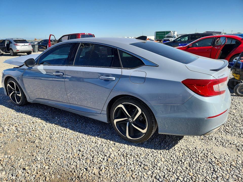 56715176 :رقم المزاد ، 1HGCV1F30MA102129 vin ، 2021 Honda Accord مزاد بيع
