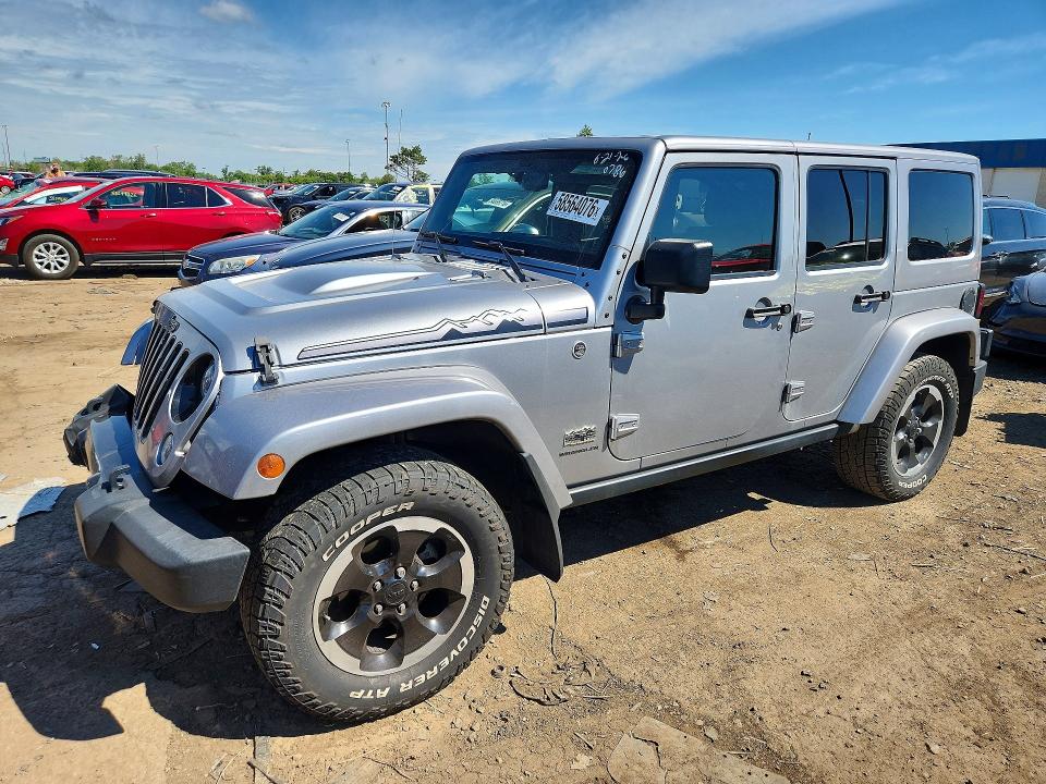 58564076 :رقم المزاد ، 1C4HJWEG3EL170786 vin ، 2014 Jeep Wrangler Unlimited مزاد بيع