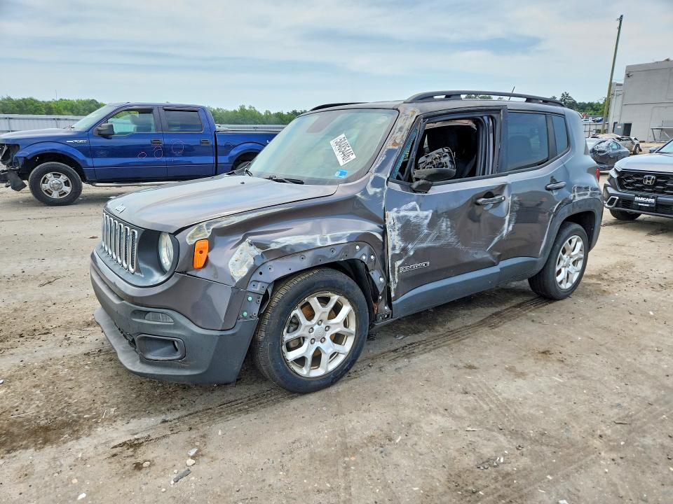 Продаж на аукціоні авто 2017 Jeep Renegade, vin: ZACCJABB3HPF64486, номер лоту: 58485446