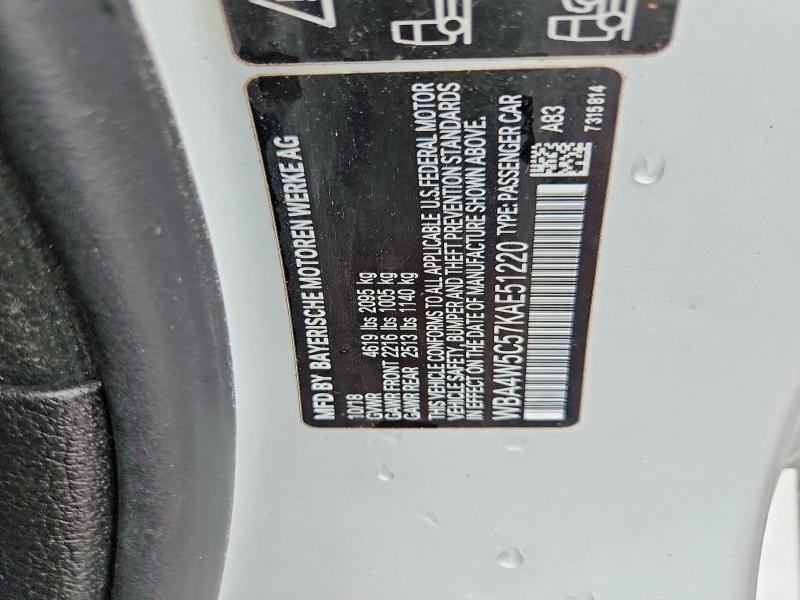 Продаж на аукціоні авто 2019 Bmw 430xi, vin: WBA4W5C57KAE51220, номер лоту: 58444636