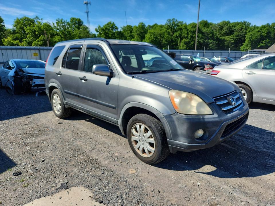 2006 Honda Cr-v მანქანა იყიდება აუქციონზე, vin: JHLRD78896C052543, აუქციონის ნომერი: 58217636