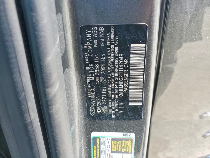 Aukcja sprzedaży 2026 Hyundai Elantra, vin: KMHLM4DG2TU142049, numer aukcji: 57055906