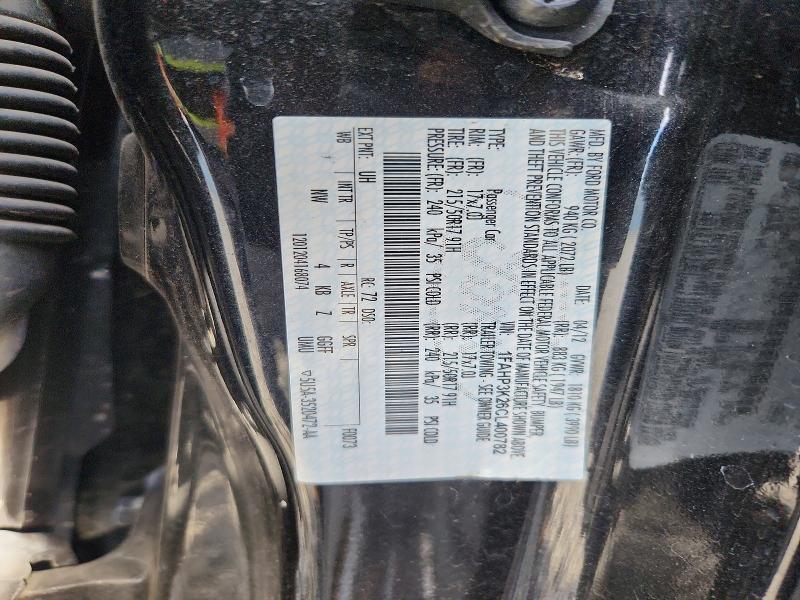 Aukcja sprzedaży 2012 Ford Focus, vin: 1FAHP3K26CL400782, numer aukcji: 55802466