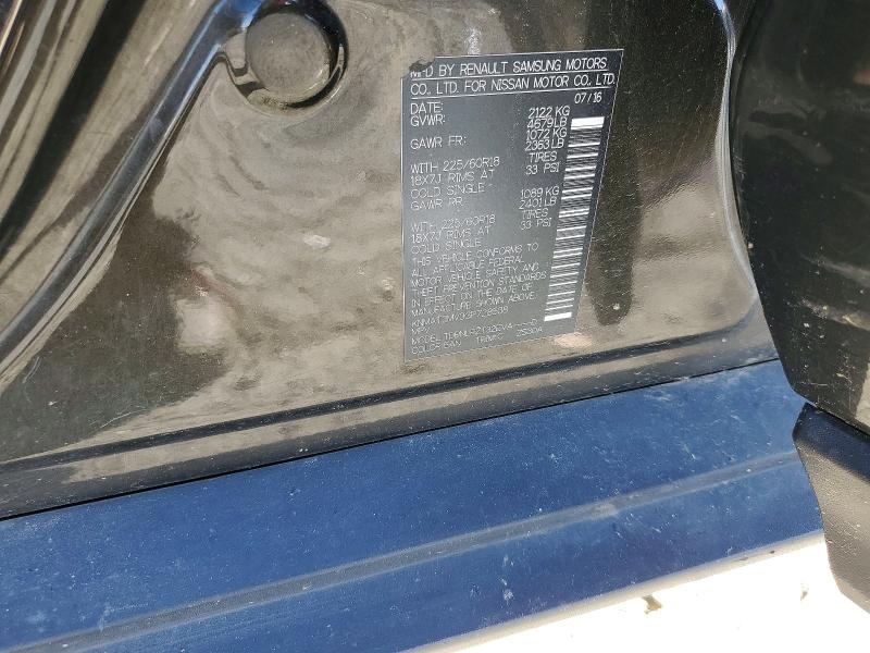 Продаж на аукціоні авто 2016 Nissan Rogue, vin: KNMAT2MV3GP728538, номер лоту: 56039586