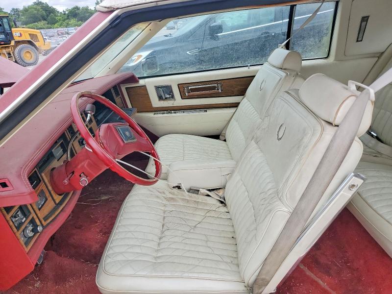 56779766 :رقم المزاد ، 1G6AL5789EE667604 vin ، 1984 Cadillac Eldorado مزاد بيع
