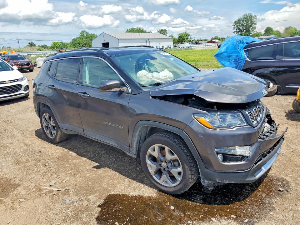 Продажа на аукционе авто 2020 Jeep Compass, vin: 3C4NJDCB5LT227800, номер лота: 56957976