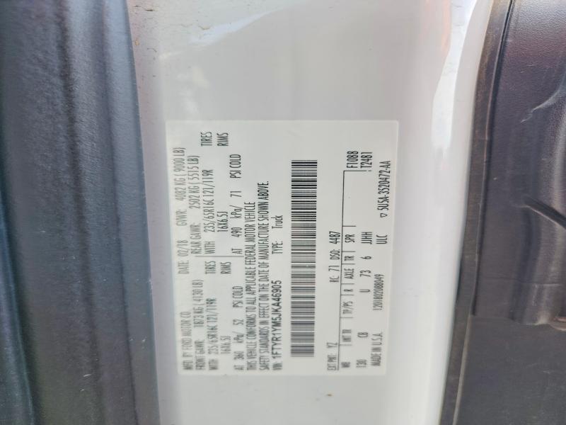 Продажа на аукционе авто 2018 Ford Transit, vin: 1FTYR1YM5JKA46905, номер лота: 59226266