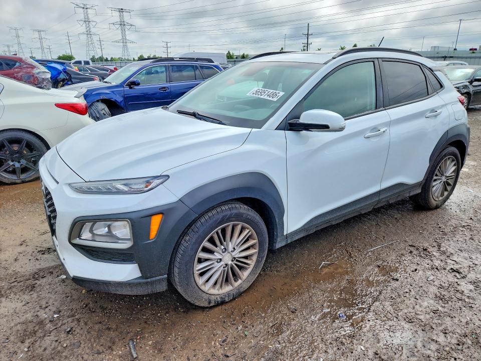 2018 Hyundai Kona მანქანა იყიდება აუქციონზე, vin: KM8K62AAXJU081458, აუქციონის ნომერი: 56951486