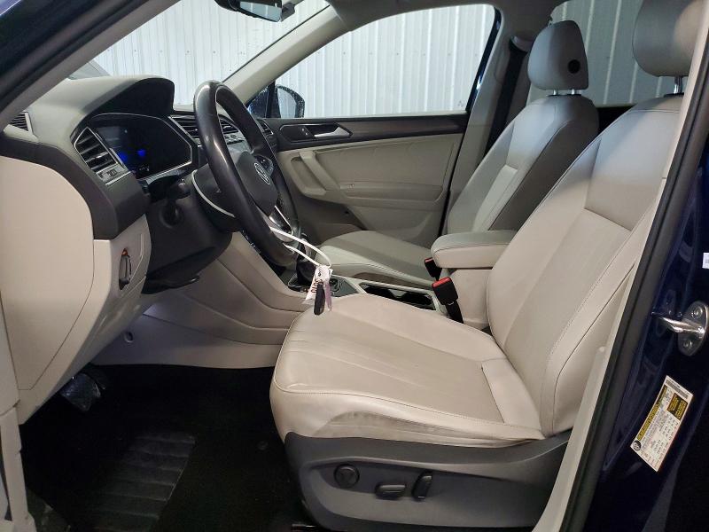 2022 Volkswagen Tiguan მანქანა იყიდება აუქციონზე, vin: 3VV3B7AX0NM124691, აუქციონის ნომერი: 55686586