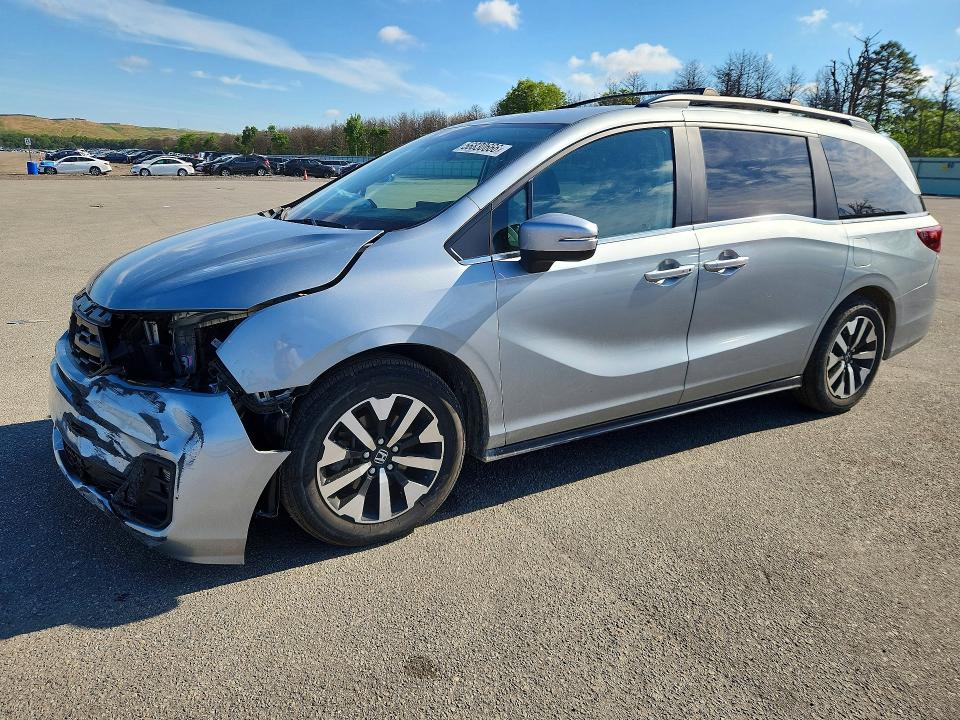 2025 Honda Odyssey მანქანა იყიდება აუქციონზე, vin: 5FNRL6H61SB018151, აუქციონის ნომერი: 56830666