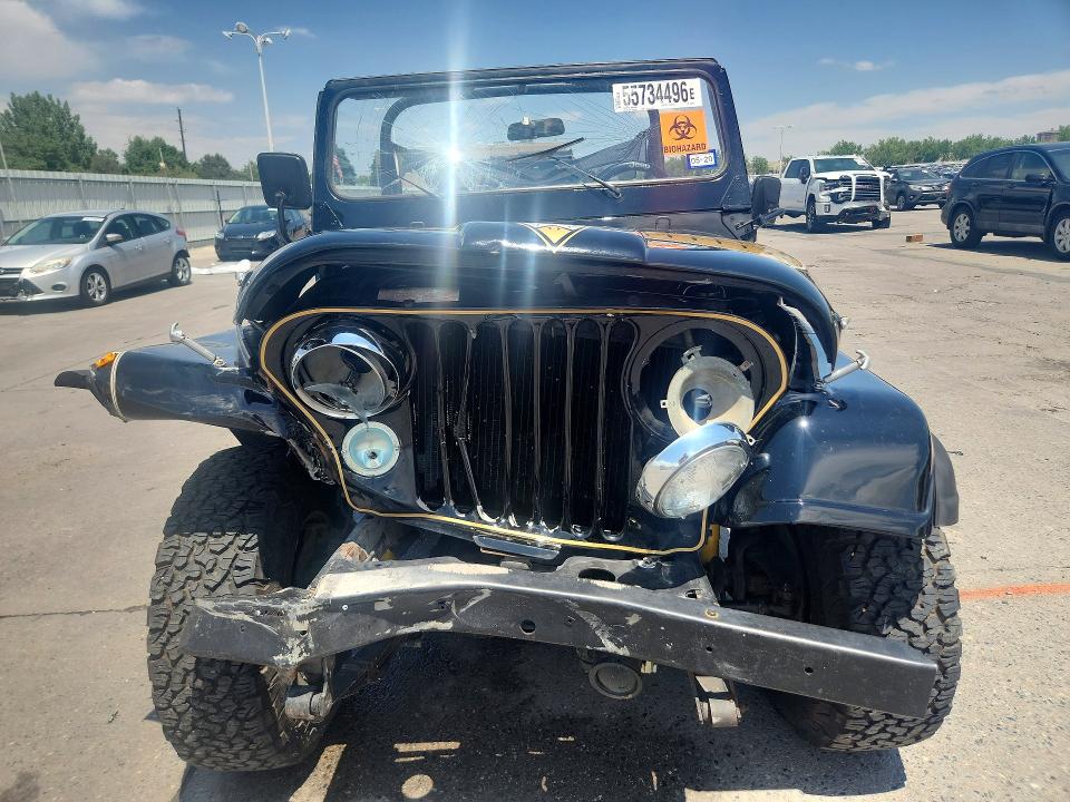 55734496 :رقم المزاد ، J8F83EH078291 vin ، 1978 Jeep Cj5 Cj6 Cj7 Unive مزاد بيع
