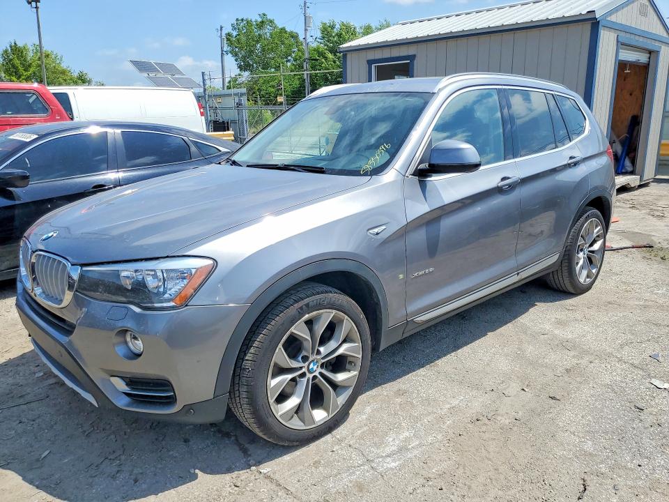 2017 Bmw X3 მანქანა იყიდება აუქციონზე, vin: 5UXWX9C38H0T24842, აუქციონის ნომერი: 58330396