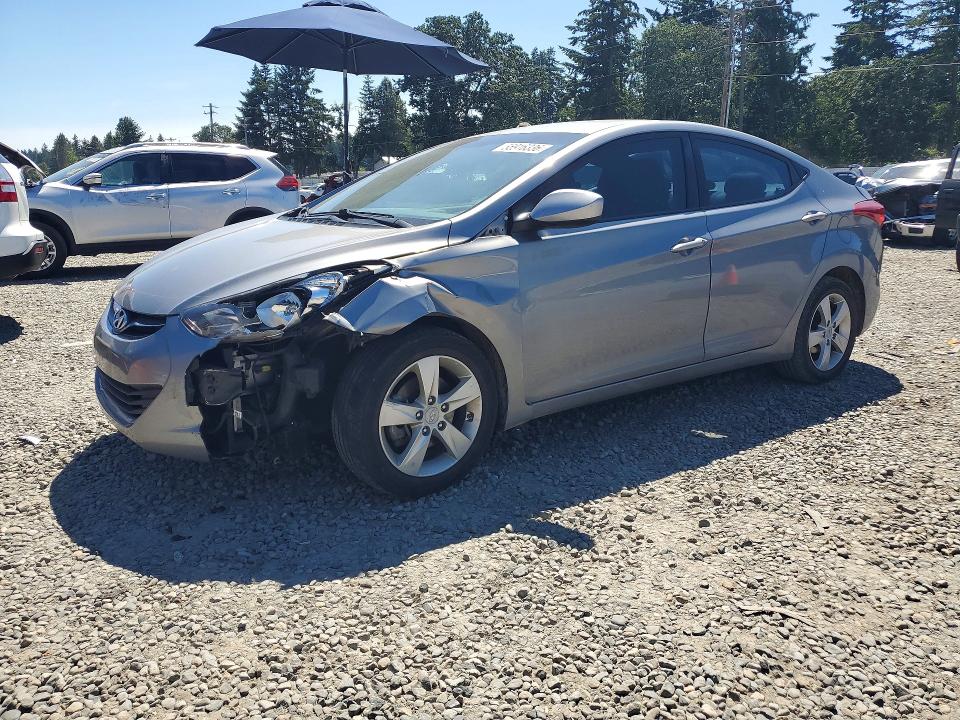 2013 Hyundai Elantra მანქანა იყიდება აუქციონზე, vin: KMHDH4AE5DU007483, აუქციონის ნომერი: 55916336