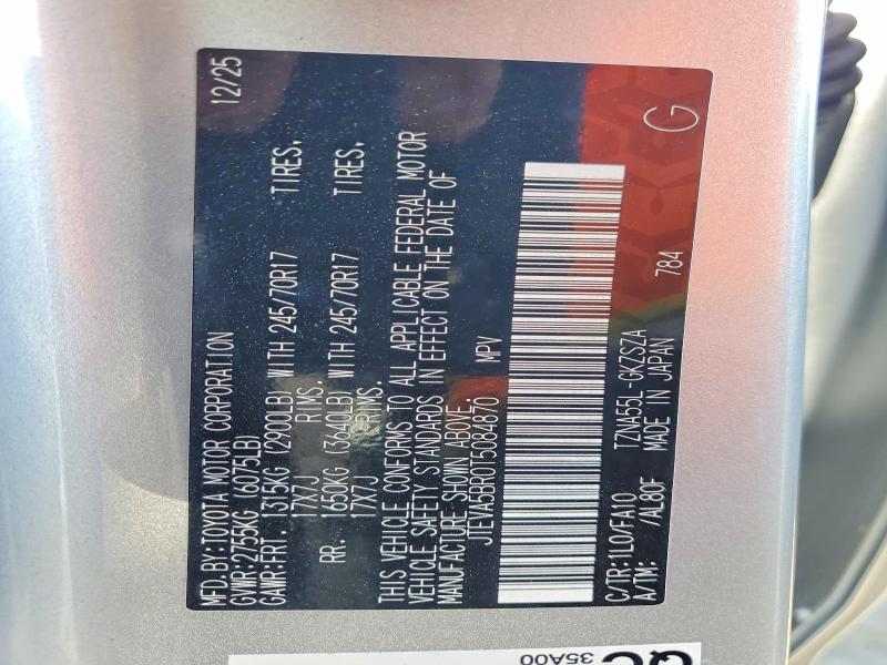 57043376 :رقم المزاد ، JTEVA5BR0T5084870 vin ، 2026 Toyota 4runner مزاد بيع