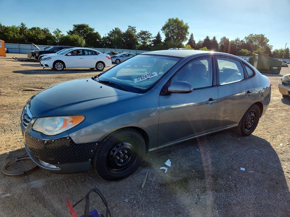 Auction sale of the 2010 Hyundai Elantra, vin: KMHDU4AD2AU018987, lot number: 57828756