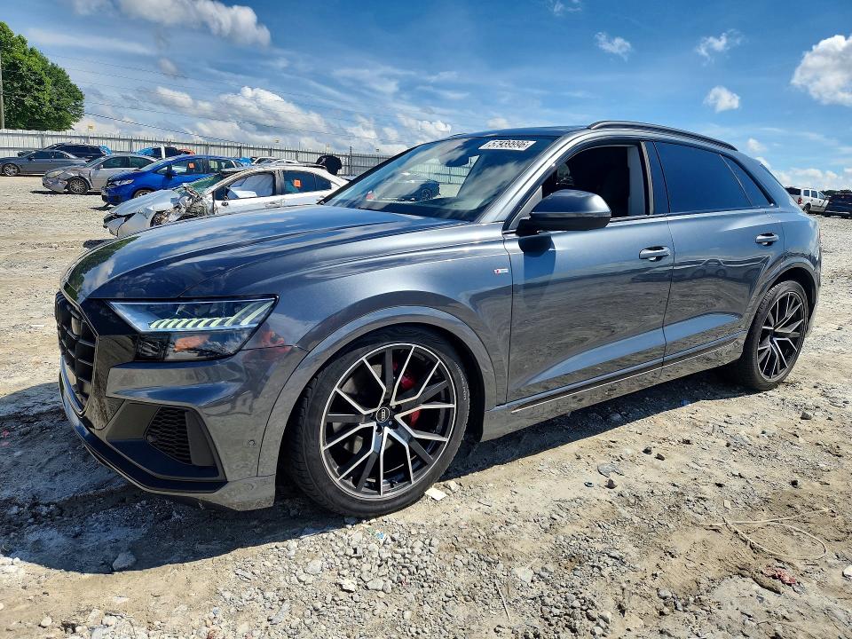 57939996 :رقم المزاد ، WA1FVAF14MD033111 vin ، 2021 Audi Q8 مزاد بيع