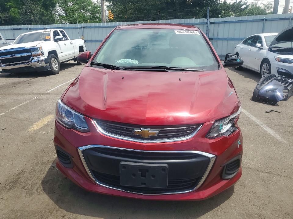56334566 :رقم المزاد ، 1G1JD5SH2H4143022 vin ، 2017 Chevrolet Sonic مزاد بيع