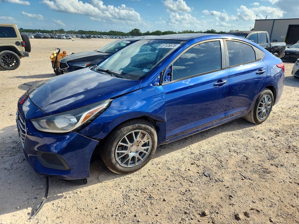 2018 Hyundai Accent მანქანა იყიდება აუქციონზე, vin: 3KPC24A36JE010516, აუქციონის ნომერი: 57126876