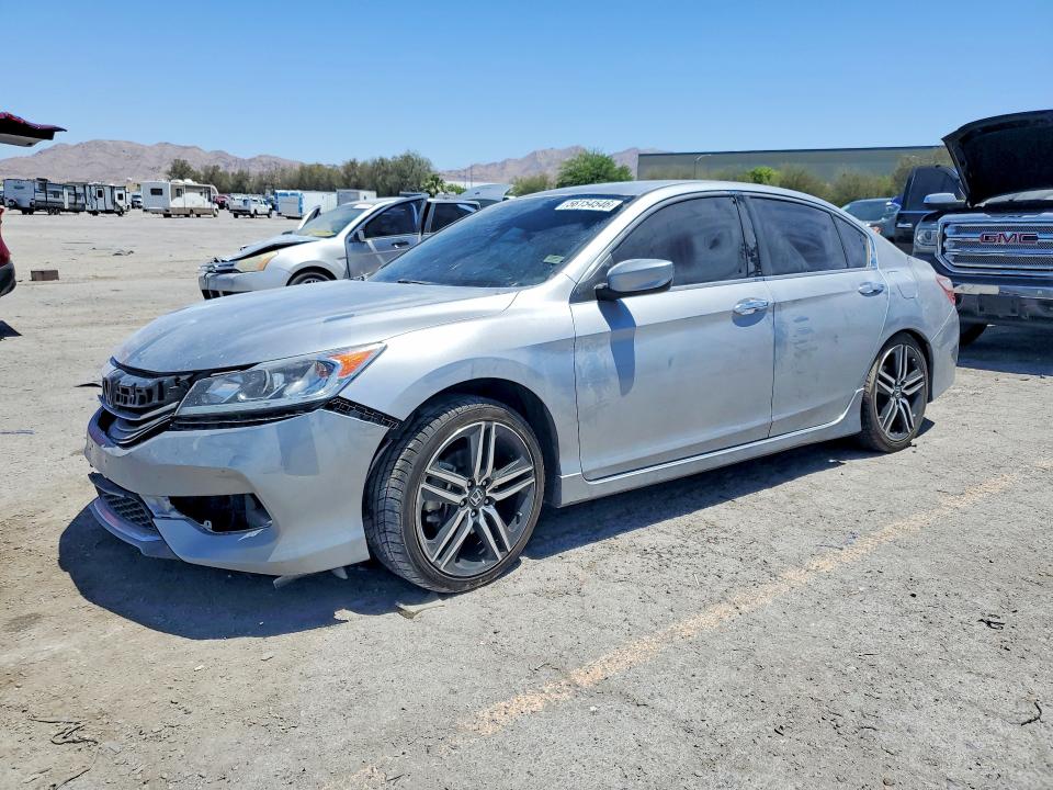 56154546 :رقم المزاد ، 1HGCR2F17HA011664 vin ، 2017 Honda Accord مزاد بيع