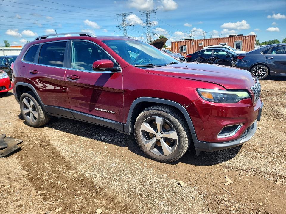 Продаж на аукціоні авто 2019 Jeep Cherokee, vin: 1C4PJLDB3KD343146, номер лоту: 58227706