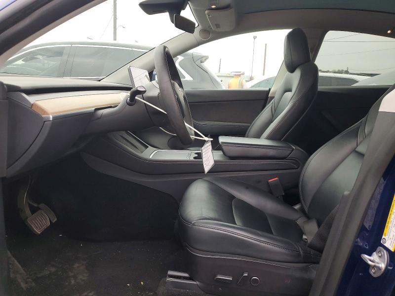57336036 :رقم المزاد ، 7SAYGDEEXNF429524 vin ، 2022 Tesla Model Y مزاد بيع