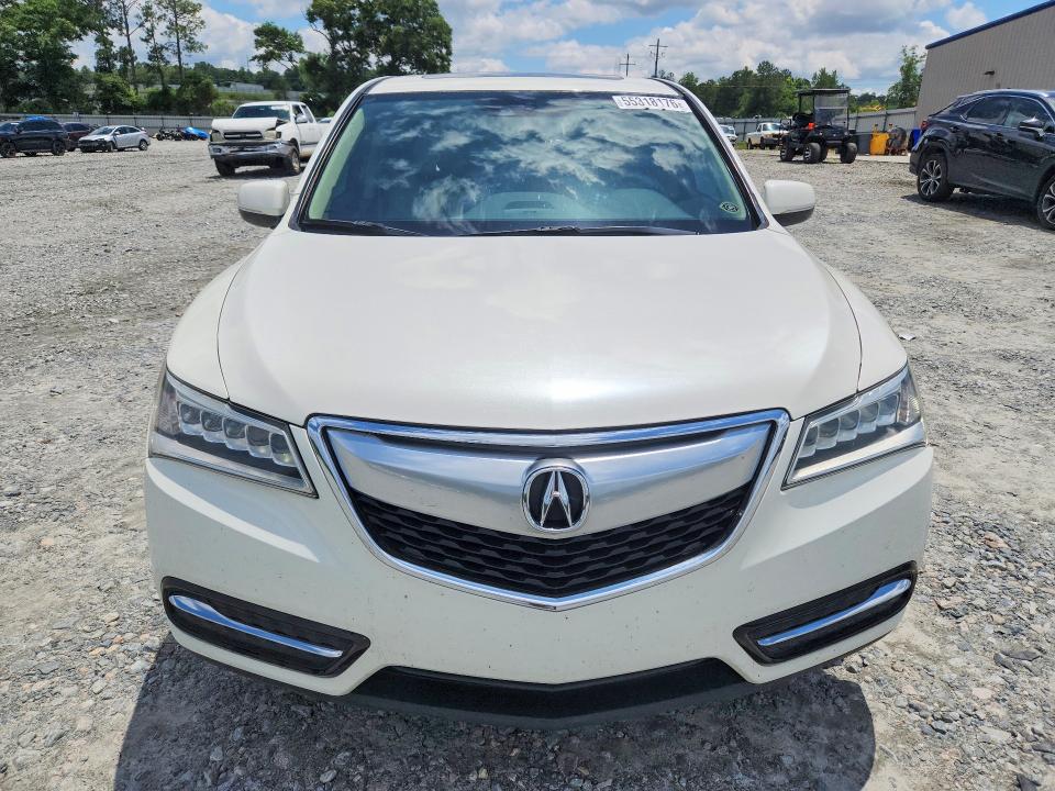 Продажа на аукционе авто 2014 Acura Mdx, vin: 5FRYD3H66EB001131, номер лота: 55318176