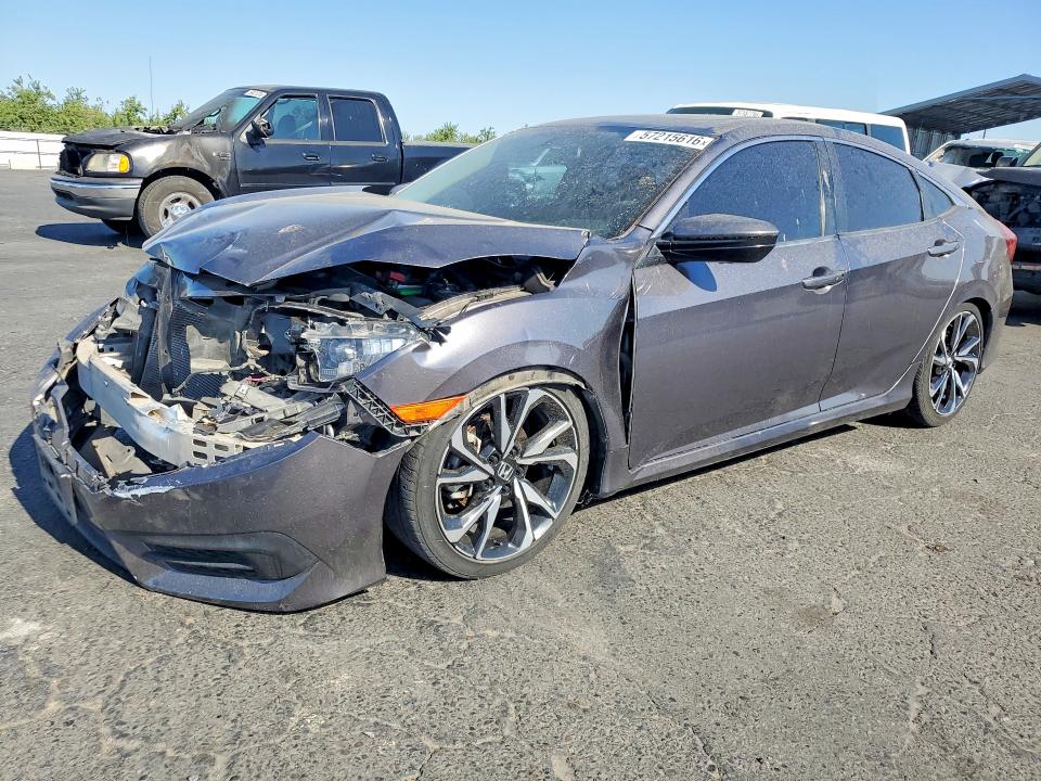 57215616 :رقم المزاد ، 19XFC2F78GE217167 vin ، 2016 Honda Civic مزاد بيع