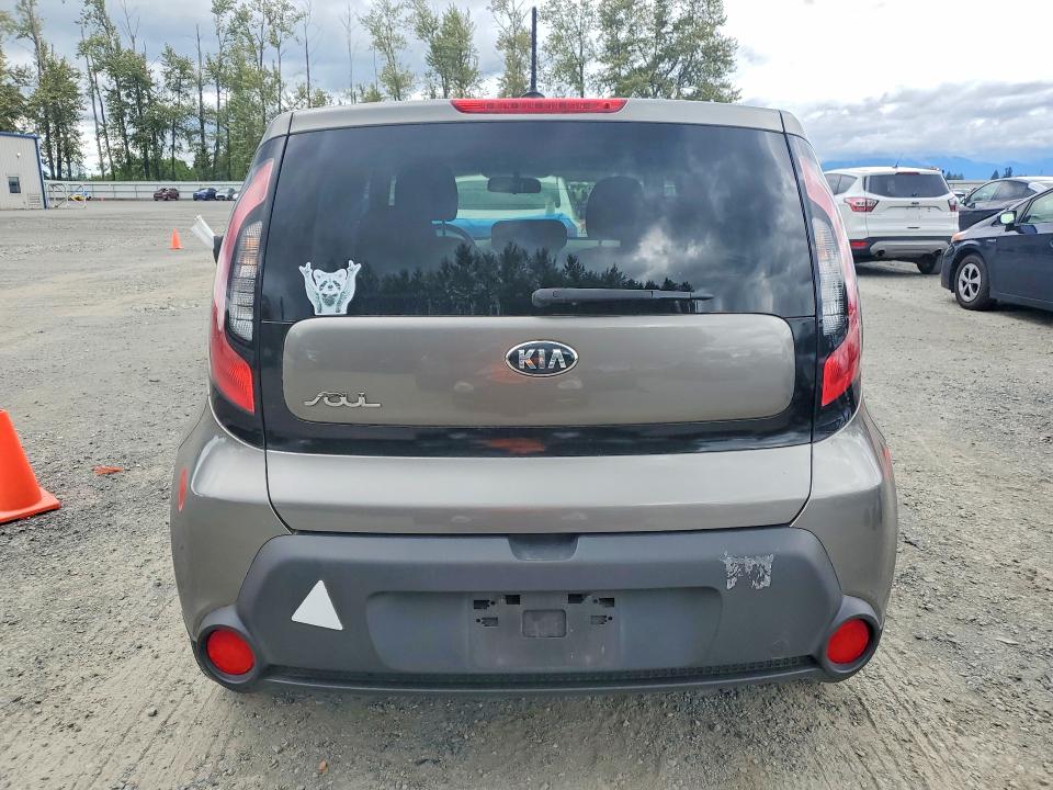 2015 Kia Soul მანქანა იყიდება აუქციონზე, vin: KNDJN2A20F7186950, აუქციონის ნომერი: 59102616