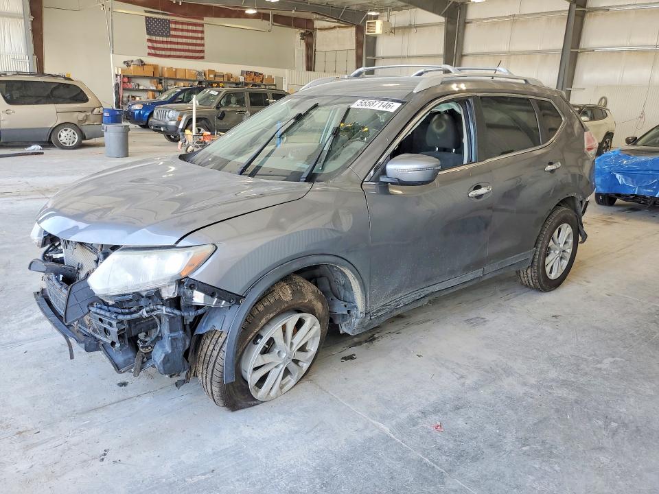 55587146 :رقم المزاد ، KNMAT2MV0GP662188 vin ، 2016 Nissan Rogue مزاد بيع
