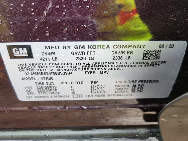 Продажа на аукционе авто 2021 Buick Encore Gx, vin: KL4MMBS24MB053904, номер лота: 56532796