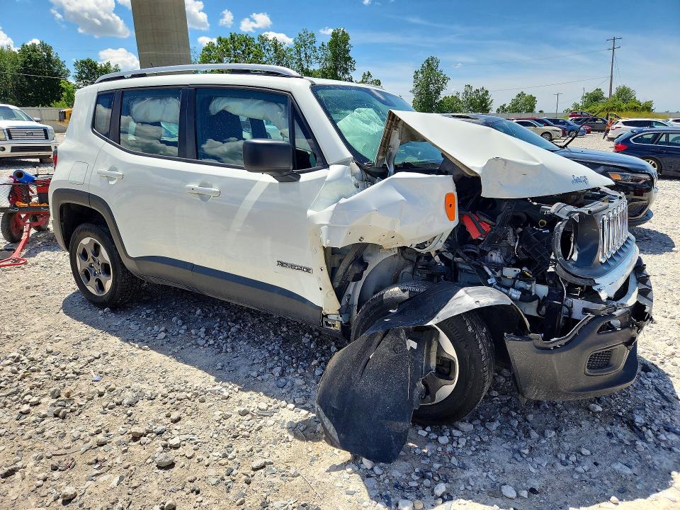 2016 Jeep Renegade მანქანა იყიდება აუქციონზე, vin: ZACCJBAT9GPD47006, აუქციონის ნომერი: 56976206