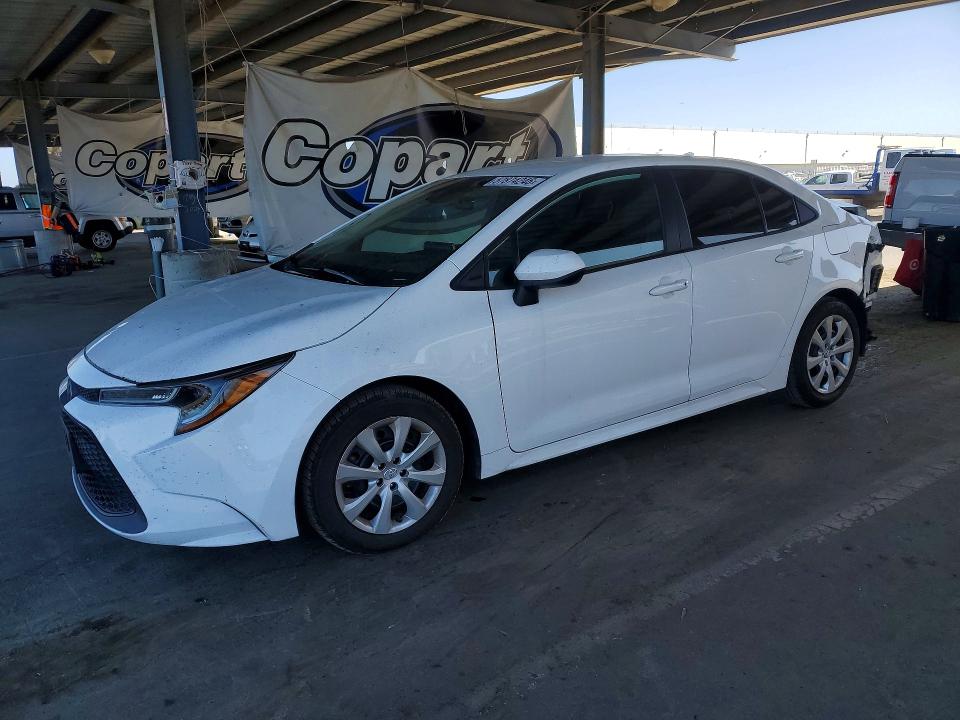 Продаж на аукціоні авто 2020 Toyota Corolla, vin: 5YFEPRAE1LP046494, номер лоту: 57874246