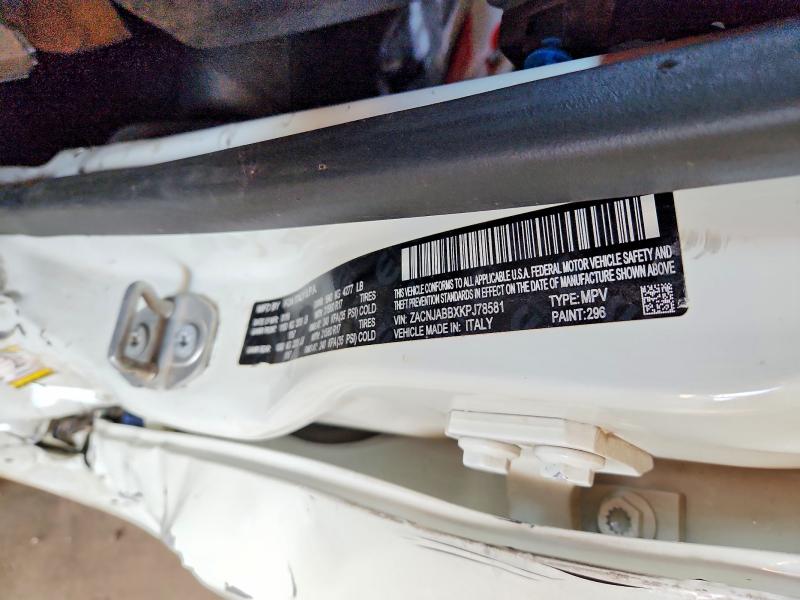 Aukcja sprzedaży 2019 Jeep Renegade, vin: ZACNJABBXKPJ78581, numer aukcji: 57868746