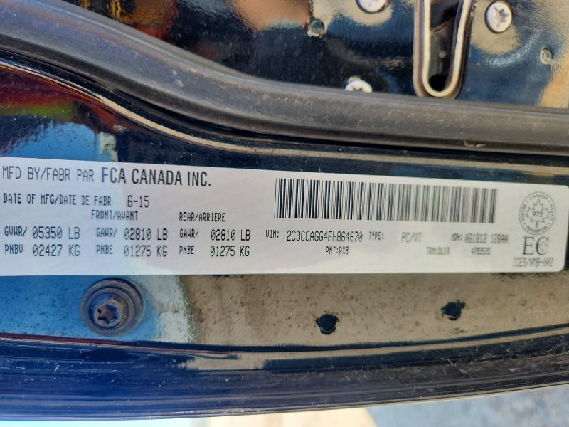 Aukcja sprzedaży 2015 Chrysler 300, vin: 2C3CCAGG4FH864670, numer aukcji: 59010746