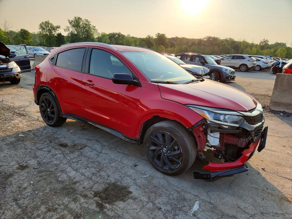 58706306 :رقم المزاد ، 3CZRU6H14NM727944 vin ، 2022 Honda Hr-v مزاد بيع