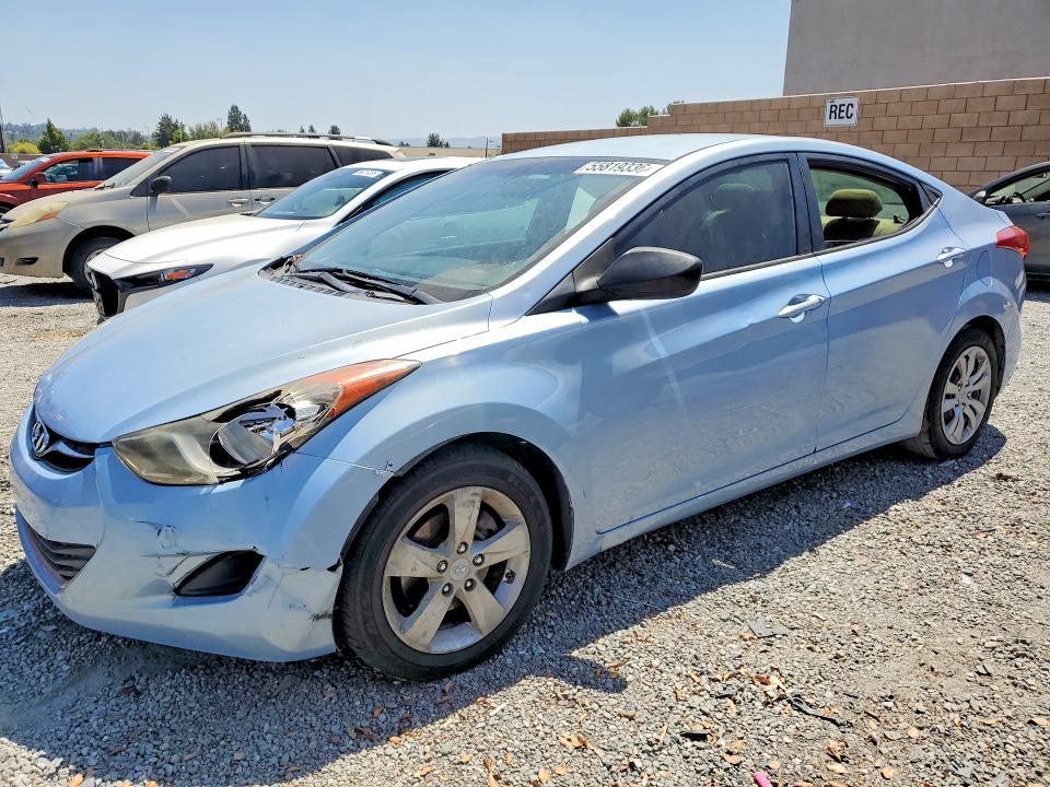55819336 :رقم المزاد ، KMHDH4AE1BU109540 vin ، 2011 Hyundai Elantra مزاد بيع