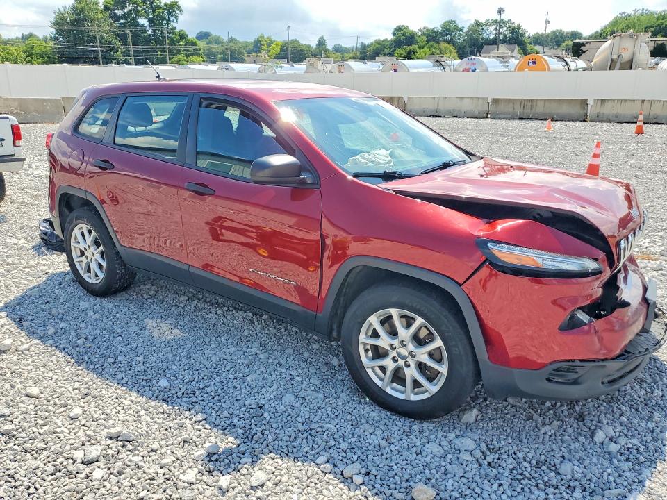 Продажа на аукционе авто 2016 Jeep Cherokee, vin: 1C4PJMAB6GW210595, номер лота: 58887546