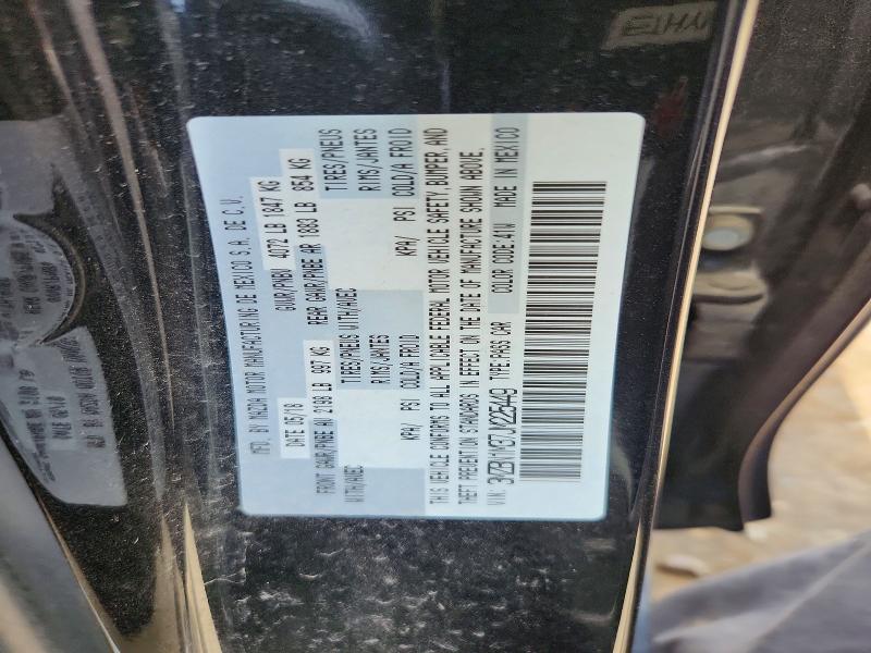 Auction sale of the 2018 Mazda 3, vin: 3MZBN1M37JM225449, lot number: 56462386