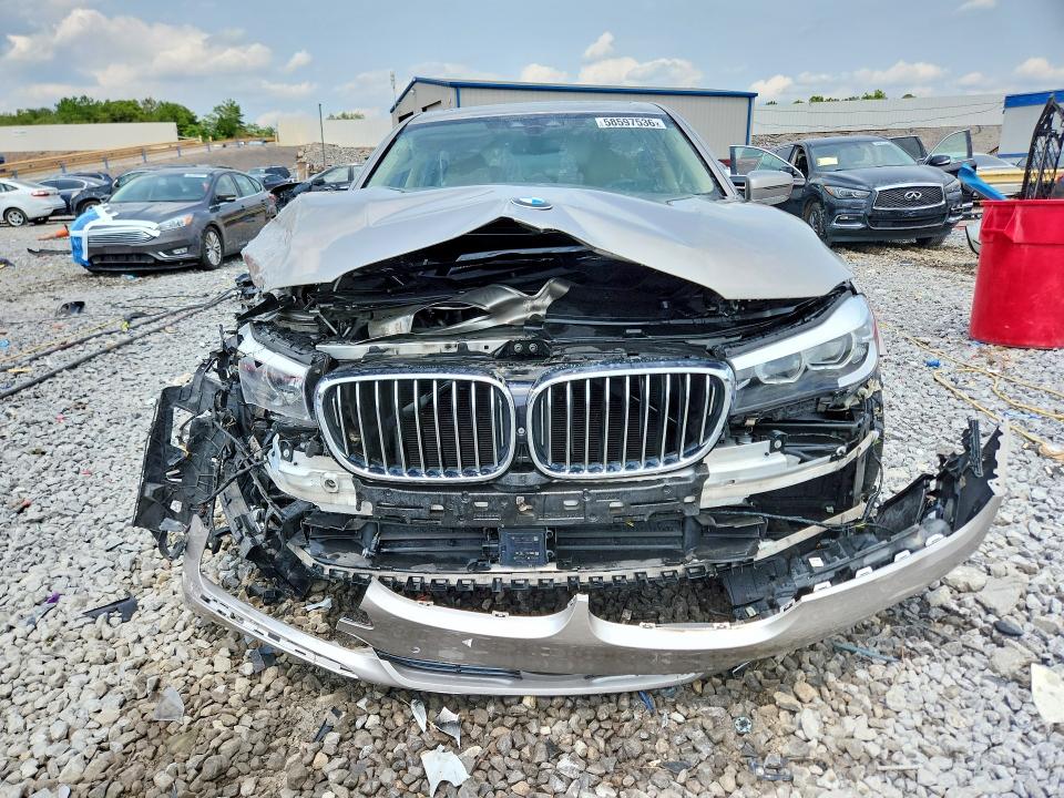 2016 Bmw 740 მანქანა იყიდება აუქციონზე, vin: WBA7E2C59GG547835, აუქციონის ნომერი: 58597536