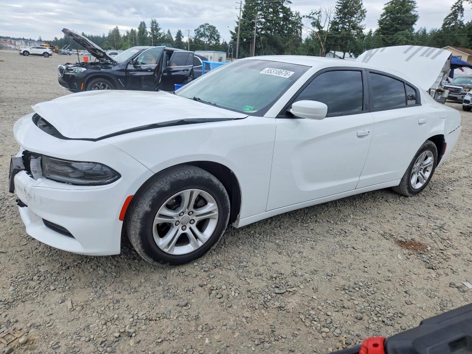 55318676 :رقم المزاد ، 2C3CDXBG4LH116410 vin ، 2020 Dodge Charger مزاد بيع