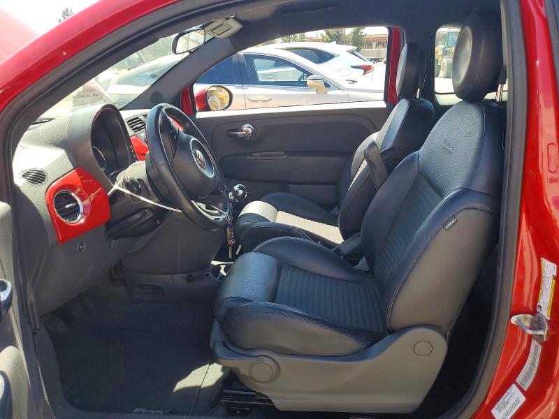 2014 Fiat 500 მანქანა იყიდება აუქციონზე, vin: 3C3CFFBR7ET267659, აუქციონის ნომერი: 57272176