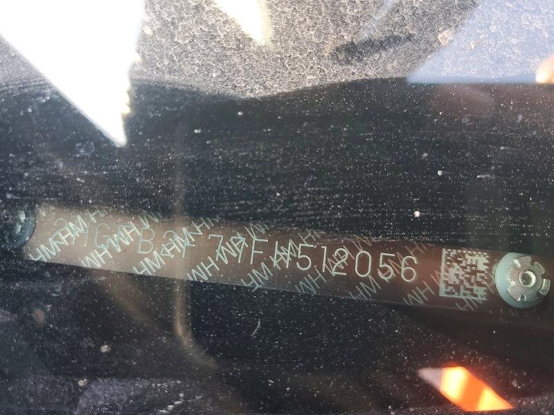 58752986 :رقم المزاد ، 2HGFB2F77FH512056 vin ، 2015 Honda Civic مزاد بيع
