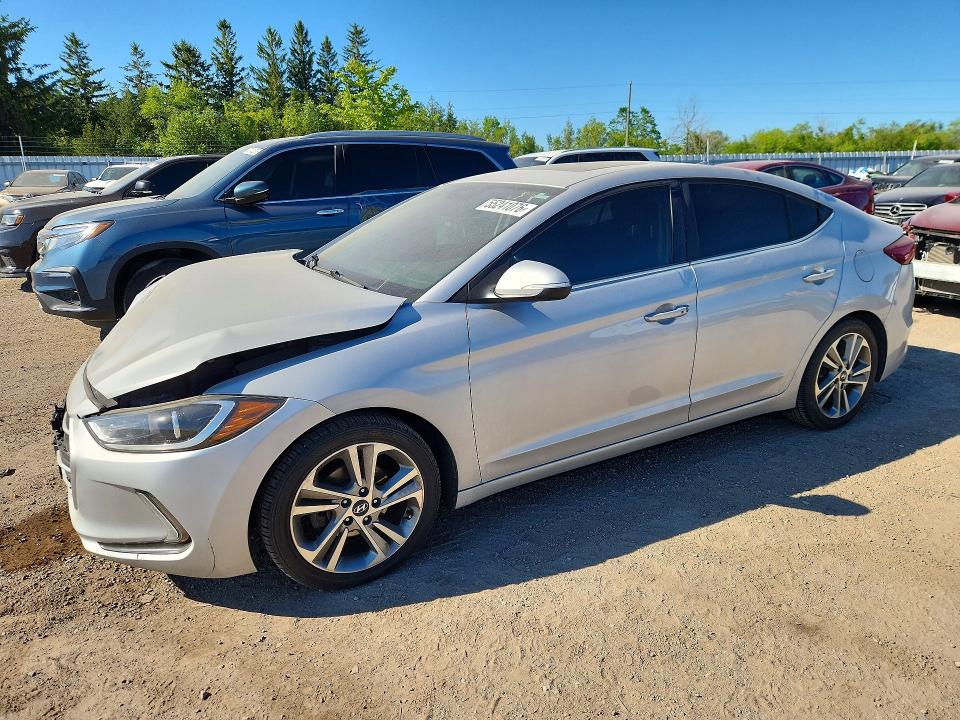 Продажа на аукционе авто 2017 Hyundai Elantra, vin: KMHD84LF0HU190366, номер лота: 55241076
