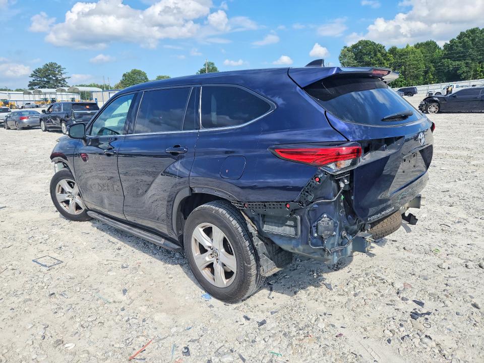 2022 Toyota Highlander მანქანა იყიდება აუქციონზე, vin: 5TDZZRAH4NS545256, აუქციონის ნომერი: 58575216