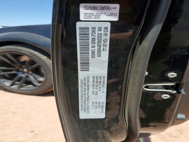2023 Dodge Charger მანქანა იყიდება აუქციონზე, vin: 2C3CDXGJ8PH690339, აუქციონის ნომერი: 56354036