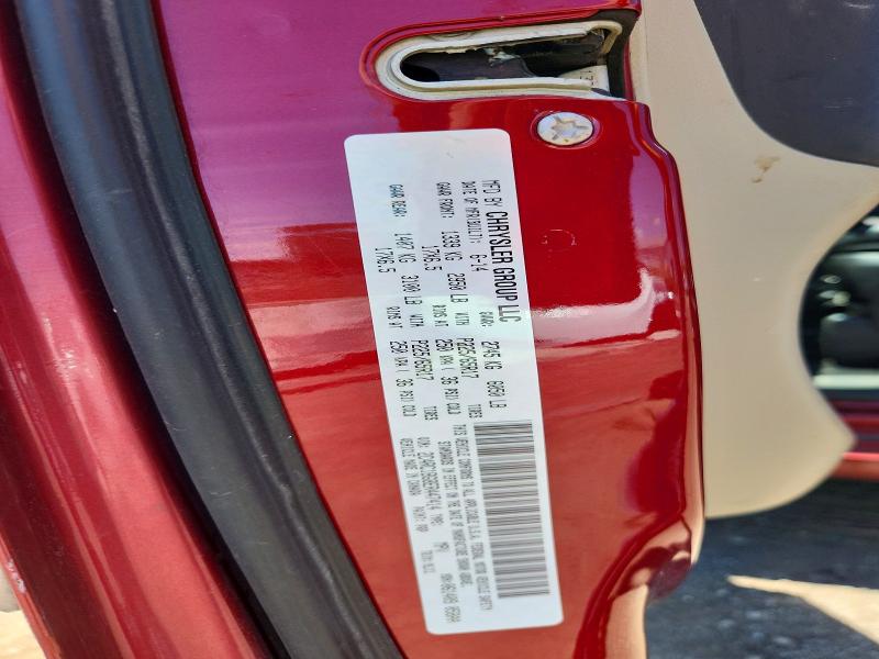 2014 Chrysler Town & Country მანქანა იყიდება აუქციონზე, vin: 2C4RC1BG8ER447414, აუქციონის ნომერი: 58833596